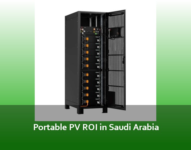 Portable PV ROI in Saudi Arabia